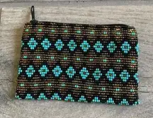 Beaded coin purse