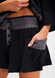 Free People Happy Mix Thermal Boxer NWT