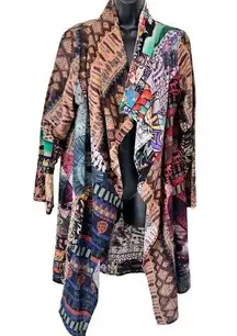 Sacred Threads Patchwork Cardigan Duster