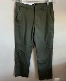 Volcom  Frochickie Boyfriend Olive Green Chino Pants