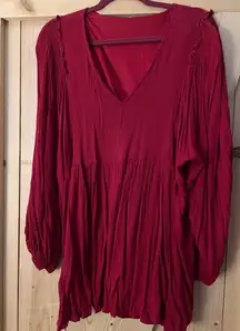 Jodifl red blouse size 3X