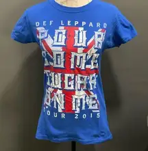 Tultex NWOT DEF LEPPARD POUR SOME SURGAR ON ME T SHIRT BY