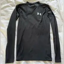 Under Armour HeatGear Black long sleeve shirt size small
