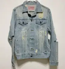 Brooklyn Cloth (W) New!  Distressed Denim Jacket