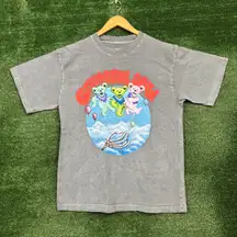 Grateful Dead Flying Dancing Bears Rock Band T-Shirt Size Medium
