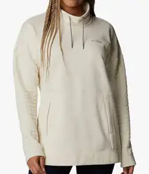 Columbia Women’s Sunday Summit Oversized Funnel Pullover Oatmeal Size XS