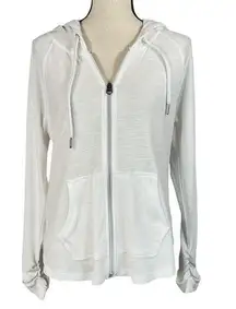 Calvin Klein Performance Large Jacket Full-Zip Hooded Lightweight Long Sleeve