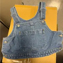 Obey Light Blue Denim Top