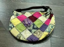 Lucky Brand Women’s Patchwork Boho Y2K Shoulder Bag