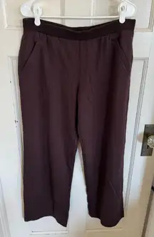 NWT Soma Fabulous Fleece Easy Going pant in dark chocolate size large