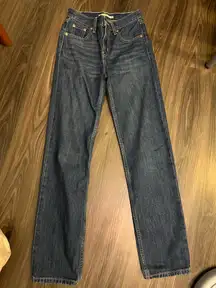 Levi’s low pro straight leg jeans 23