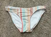 Bikini Bottom Full Coverage Stripped *Little Yellow From Chlorine*