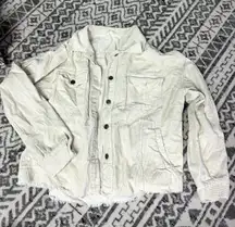 Corduroy Button Up Jacket