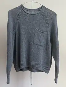 Men's Outerknown Gray Cotton Blend Sweater‎