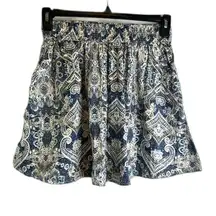 LOGG Cotton Busy Floral Pull On Mini Skirt Size 6‎