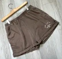 Brandy Melville Shorts cotton carmel by the sea california womens Brown one size