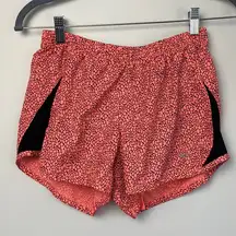 Nike| Neon Salmon Colored Running Shorts sz Small