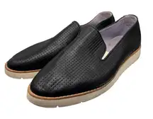 Johnston‎ & Murphy Shoes Bree Slip On Black Leather Perforated Women’s Size 9