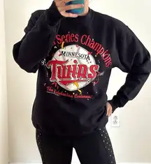 Vintage Minnesota Twins World Series Championship Sweatshirt Sz S/M