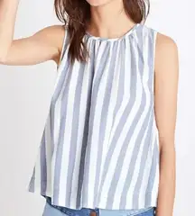 ✨Mod Ref Striped Sleeveless Button Down Tank✨