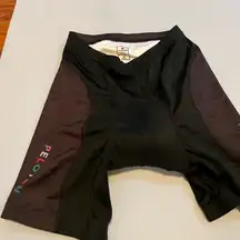 Peloton Black Cycling Shorts with padding