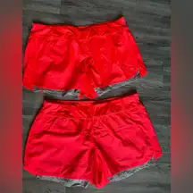 Danskin Now Women's Bright Red Athletic Shorts