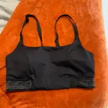 Black Sports Bra