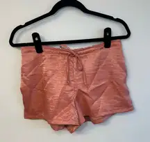 Satin Drawstring Shorts