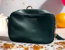 Michael Kors Dark Green Crossbody Bag