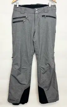 Marmot Women’s Slopestar Snow insulated ski waterproof pants gray medium