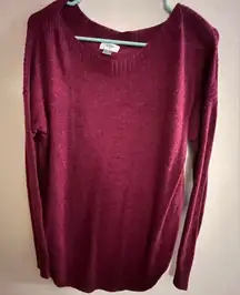 Old Navy Women's Berry Crew Neck Sweater
