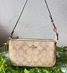 Coach Nolita 19 In Blocked Signature Canvas Bag Purse CA444