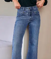 Cupshe High Road Flare Leg Jeans