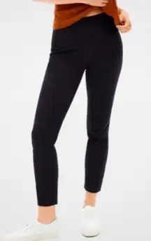 Everlane Ponte Ankle Pants Slim Fit‎ Stretch Career Black Size 4