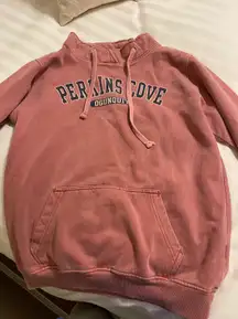 Pink Perkins Cove ogunquit collar sweatshirt size M