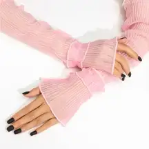 Fantasy Fingerless Gloves Arm Sleeves New