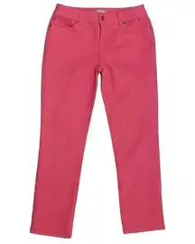 Chico's Women's Barbie Pink Girlfriend Ankle Pants S 4X27