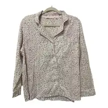 Victoria's Secret Pink and Brown Animal Print Sleep Set Medium