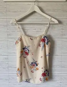 Socialite Floral Print Tank Top Sz XS