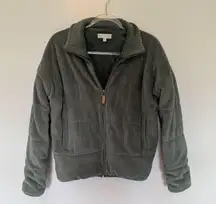 PJ Salvage Loungewear Stay Cozy Jacket Sage Green XS