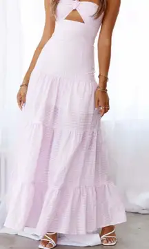 Blush Pink Maxi Dress