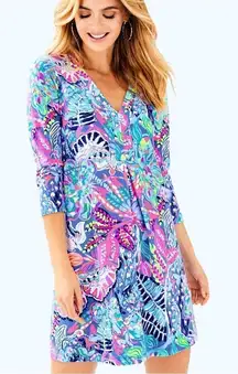 Lilly Pulitzer Amina Fantasy Garden Dress