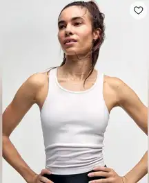 Ebb to Street Cropped Racerback Tank Top