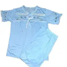 Pretty blue 2 piece pj set!