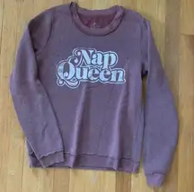 Nap queen graphic pullover size M