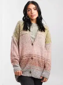 Coco + Jaimeson striped cardigan