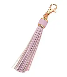 NEW Lilac Tassel Bag Charm Tassels Keychains Purse Charms