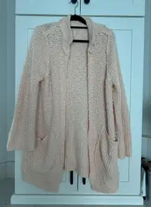 Sweater Oversized Open Front  Cardigan