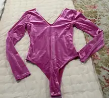 Gianni Bini velvet bodysuit 