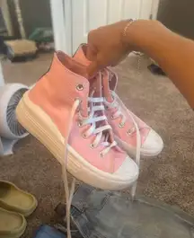 Pink One Star Platforms